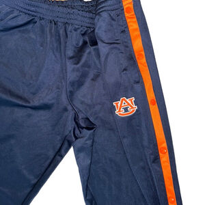 Men's university of auburn breakawy pants, Size L 90s trendy snaps casual
